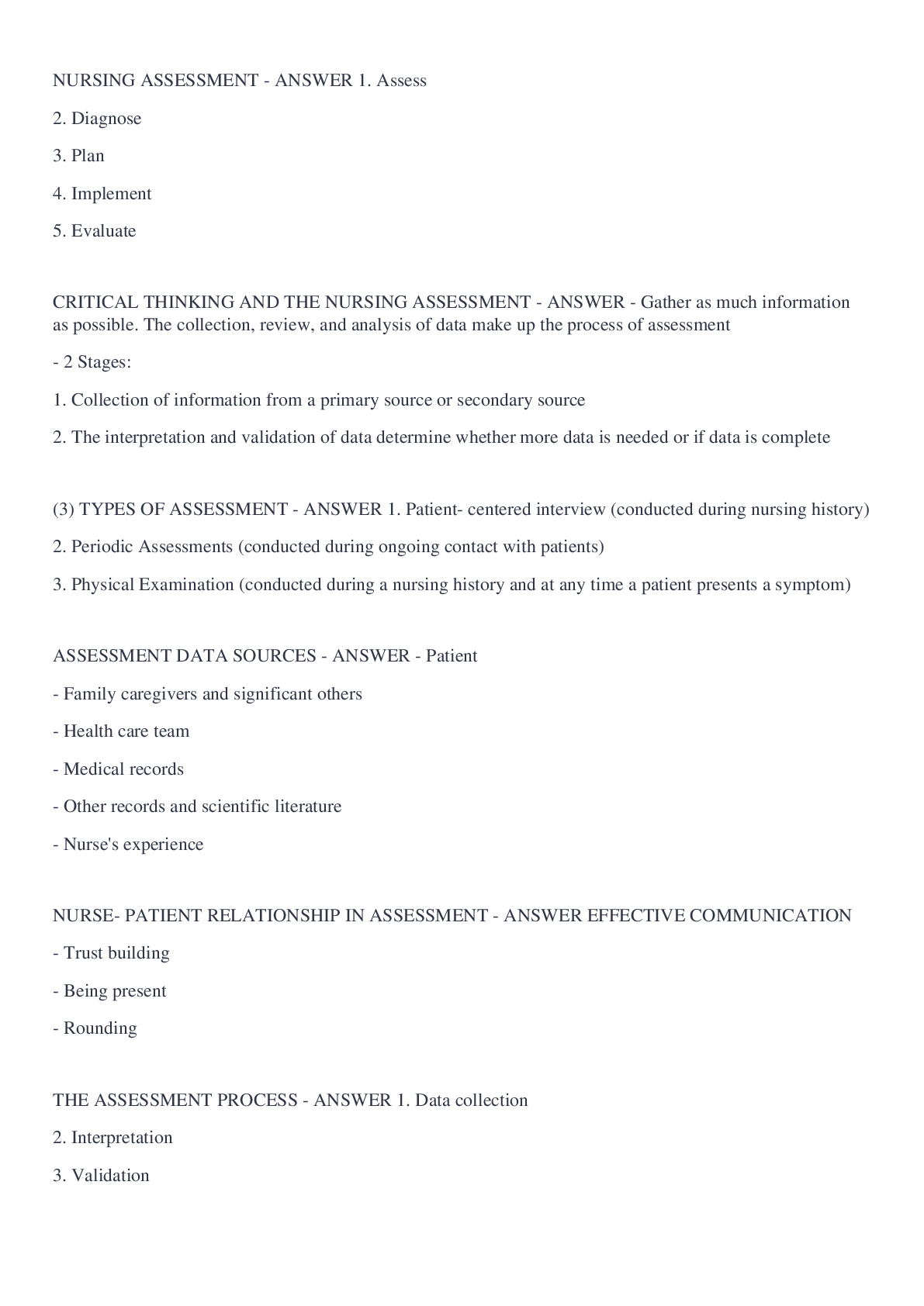 NR 222 EXAM 1 2022/2023 with complete solutions